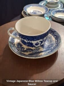 Vintage-Japanese-Blue-Willow-Teacup-and-Saucer