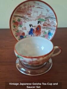 Vintage-Japanese-Geisha-Tea-Cup-and-Saucer-Set