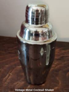 Vintage-Metal-Cocktail-Shaker