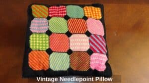 Vintage-Needlepoint-Pillow