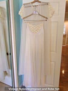 Vintage-Nylon-Nightgown-and-Robe-Set