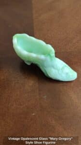 Vintage-Opalescent-Glass-Mary-Gregory-Style-Shoe-Figurine-third-image