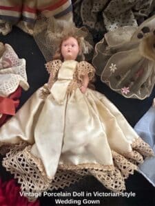 Vintage-Porcelain-Doll-in-Victorian-style-Wedding-Gown