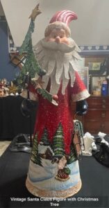 Vintage-Santa-Claus-Figure-with-Christmas-Tree