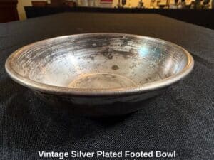 Vintage-Silver-Plated-Footed-Bowl