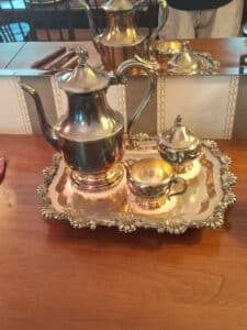 Vintage-Silver-Plated-Tea-Set-with-Tray-by-F.B.-Rogers