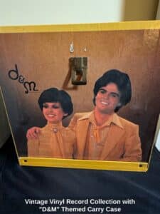 Vintage-Vinyl-Record-Collection-with-DM-Themed-Carry-Case