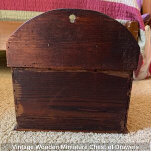 Vintage-Wooden-Miniature-Chest-of-Drawers-second-image
