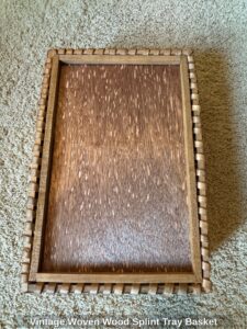 Vintage-Woven-Wood-Splint-Tray-Basket-second-image