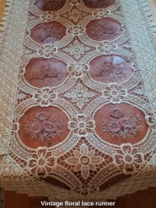 Vintage-floral-lace-runner-third-image