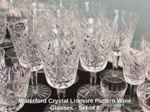 Waterford-Crystal-Lismore-Pattern-Wine-Glasses-Set-of