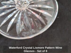 Waterford-Crystal-Lismore-Pattern-Wine-Glasses-Set-of-third-image