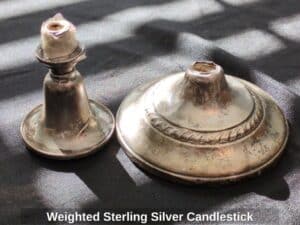 Weighted-Sterling-Silver-Candlestick