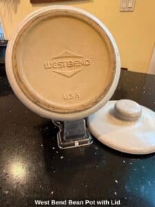 West-Bend-Bean-Pot-with-Lid-third-image