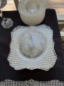 Westmoreland-English-Hobnail-Clear-Glass-Compote-Dish