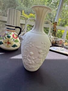 White-Parian-Ware-Vase-with-Embossed-Figures-second-image