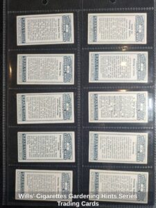 Wills-Cigarettes-Gardening-Hints-Series-Trading-Cards-sixth-image