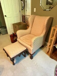 Wingback-Armchair-and-Ottoman-Set-second-image