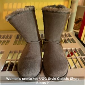 Womens-unmarked-UGG-Style-Classic-Short-Boots