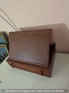 Wooden-Art-Supply-Box-with-Assorted-Media-second-image