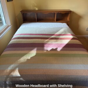 Wooden-Headboard-with-Shelving