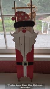 Wooden-Santa-Claus-Sled-Christmas-Decoration