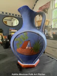 Xalitla-Mexican-Folk-Art-Pitcher