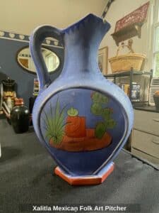 Xalitla-Mexican-Folk-Art-Pitcher-second-image