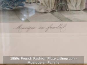s-French-Fashion-Plate-Lithograph-Musique-en-Famille-second-image