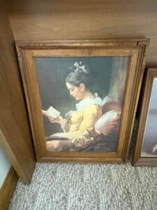 Assorted-Framed-Art-Prints-and-Glass-Lamps-second-image