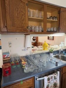 Assorted-Glassware-Collectible-Tins-and-Smurf-Mug