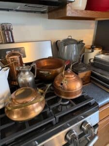 Assorted-Vintage-Kettles-and-Copperware-third-image