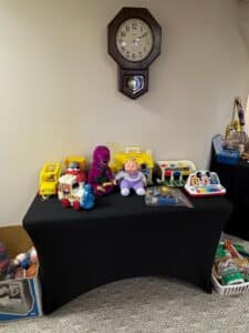 Assorted-Vintage-Toys-Fisher-Price-Barney-and-Mickey-Mouse