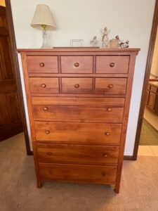 Crawford-Furniture-Solid-Wood-Shaker-Style-Tall-Dresser-with-Seven-Drawers