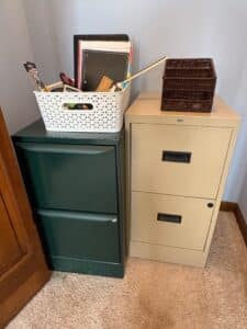 HON-Drawer-Metal-Filing-Cabinet-and-Green-Drawer-Metal-Filing-Cabinet