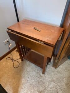 Mission-Style-Drop-Leaf-Table-second-image