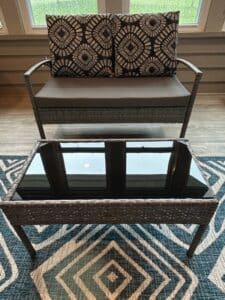 Belleze-Wicker-Loveseat-and-Coffee-Table-Set-with-Cushions