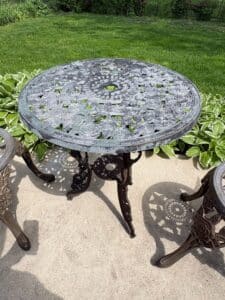 Cast-Iron-Rose-Pattern-Piece-Bistro-Set-third-image