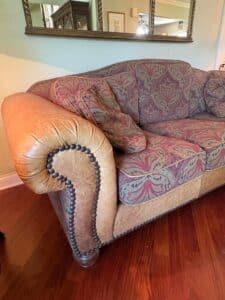 Leather-and-Paisley-Sofa-second-image