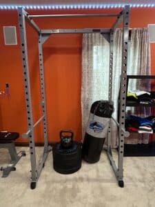 Powerline-PPRX-Power-Rack-with-Punching-Bag-and-Weights