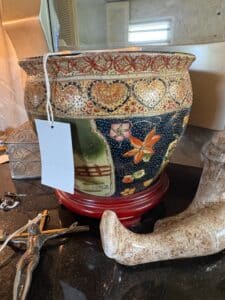 Satsuma-Style-Porcelain-Fishbowl-Planter