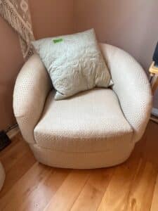 Swivel-Barrel-Chair-with-Textured-Upholstery-second-image