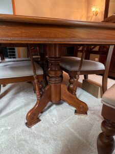 Traditional-Cherry-Wood-Dining-Set-with-China-Cabinet-third-image