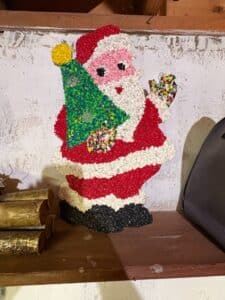 Vintage-Popcorn-Santa-Claus-Christmas-Wall-Decoration