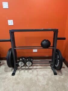 Weight-Rack-with-Dumbbells-Weight-Plates-and-Medicine-Ball