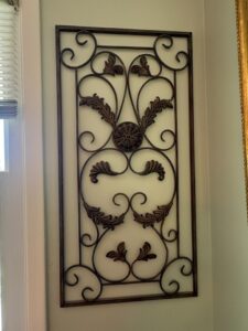 Wrought-Iron-Scrollwork-Metal-Wall-Panel-second-image