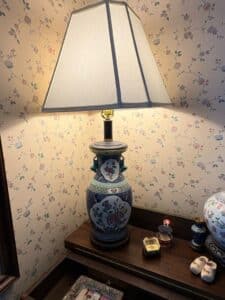 Chinese-Famille-Rose-Porcelain-Vase-Lamp
