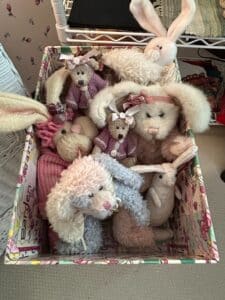 Collection-of-Boyds-Bears-and-Bunnies-Stuffed-Animals