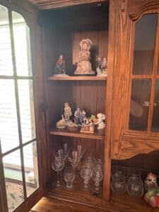 Vintage-Oak-China-Cabinet-and-Hutch-Virginia-House-second-image