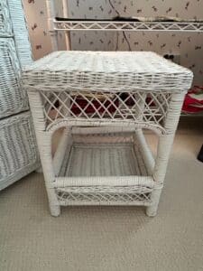 White-Wicker-Two-Tier-Side-Table-or-Plant-Stand